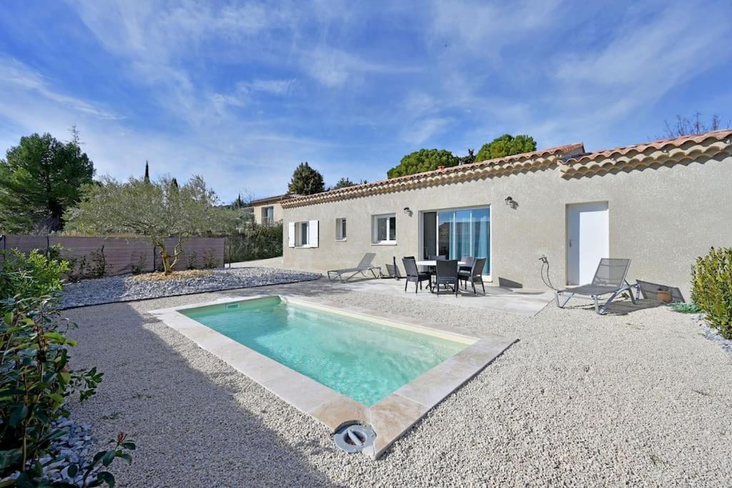 Villa Santa - Piscine - Wi-Fi - Proche Ventoux - Ideal Cyclistes Mormoiron Buitenkant foto
