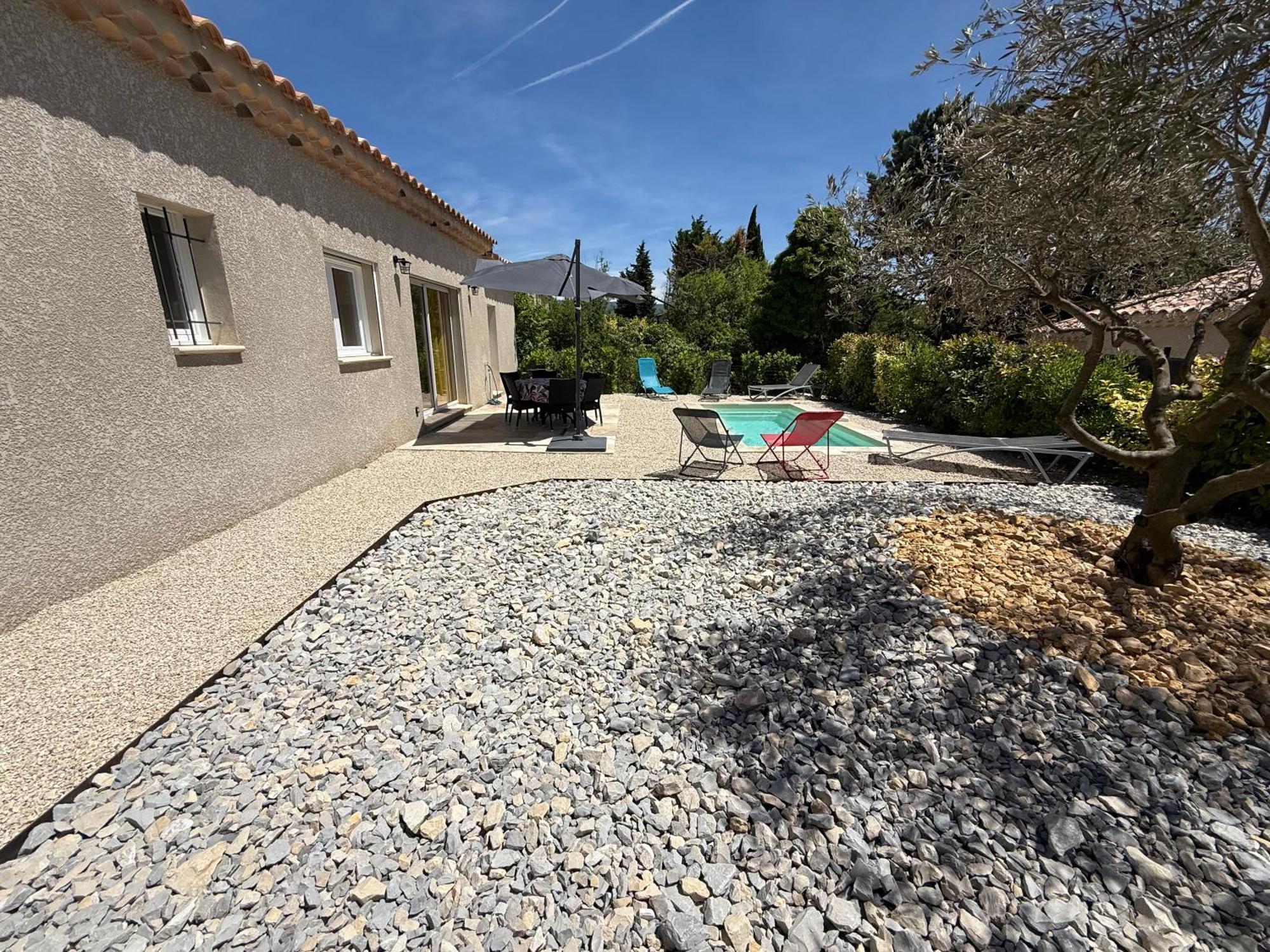 Villa Santa - Piscine - Wi-Fi - Proche Ventoux - Ideal Cyclistes Mormoiron Buitenkant foto